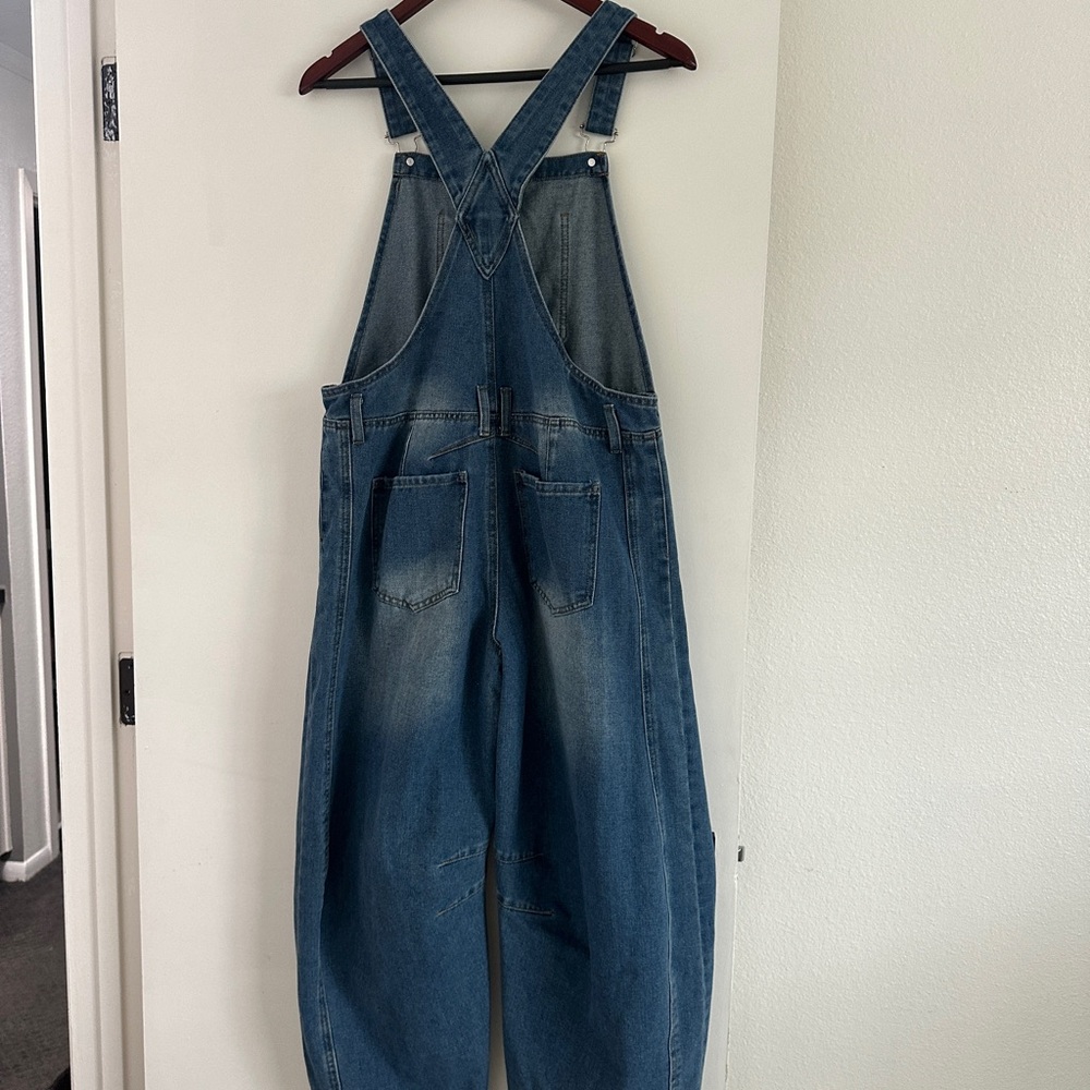 Coleman Washed Denim Overalls NWOT - Picture 5 of 8